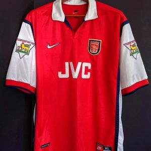 Arsenal Home Shirt 1998-99 – Bergkamp